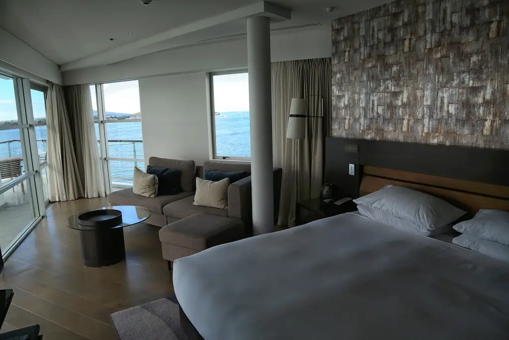 Una suite en el Hilton Auckland Nueva Zelanda.