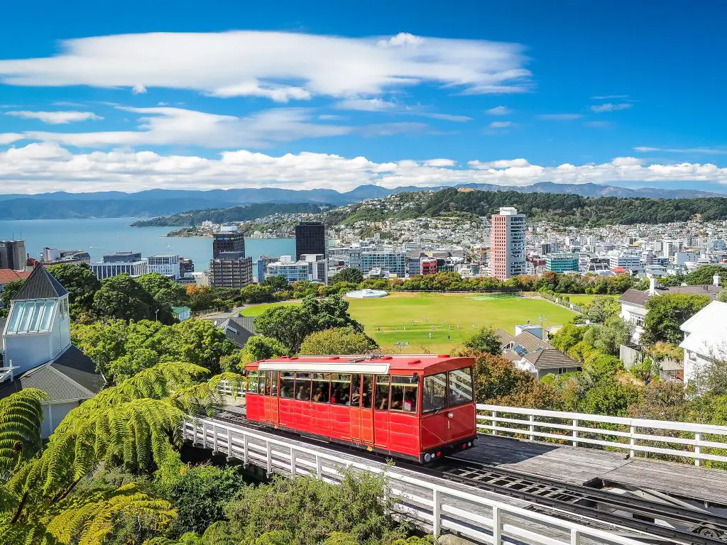 Teleférico de Wellington, el símbolo de Nueva Zelanda.
