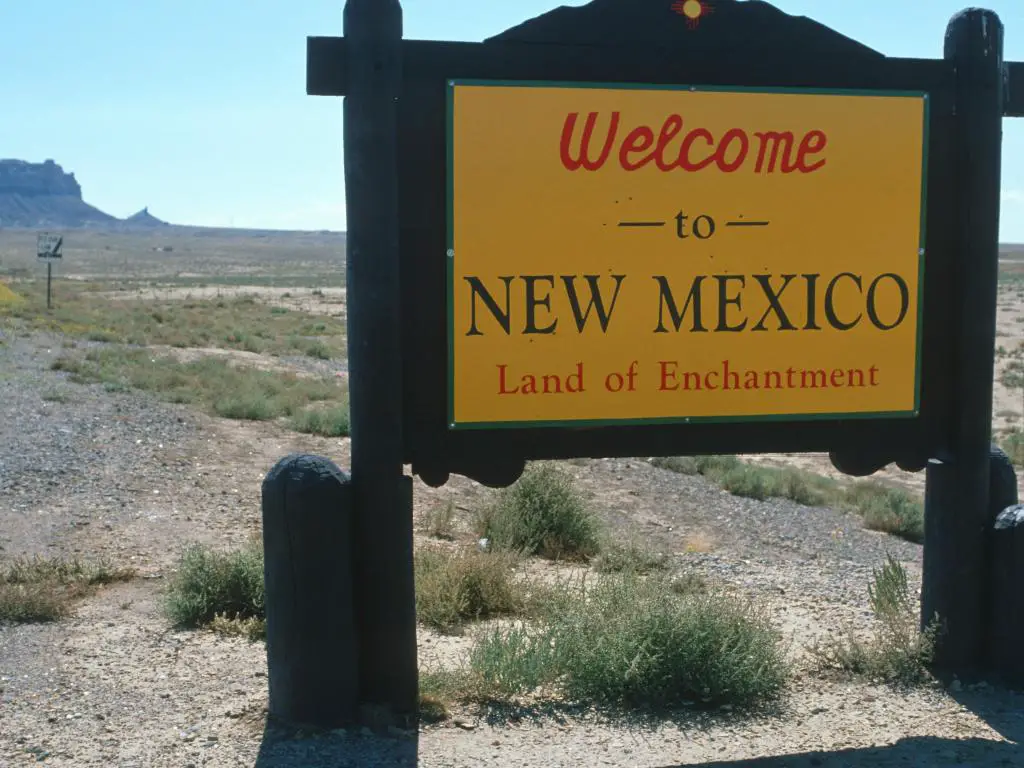 Bienvenido al cartel de Nuevo México