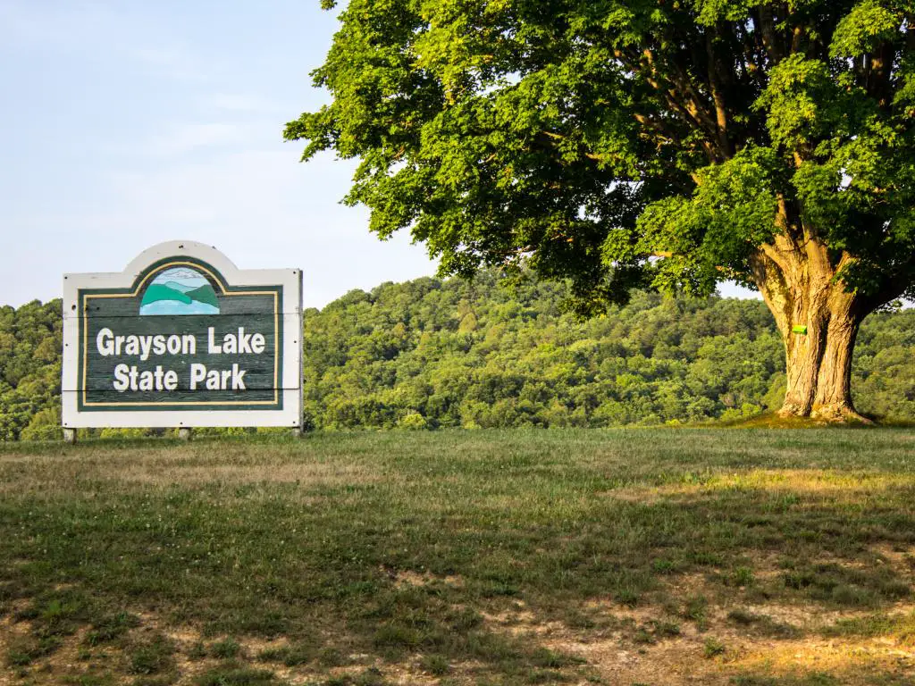 Parque estatal Grayson Lake en Kentucky