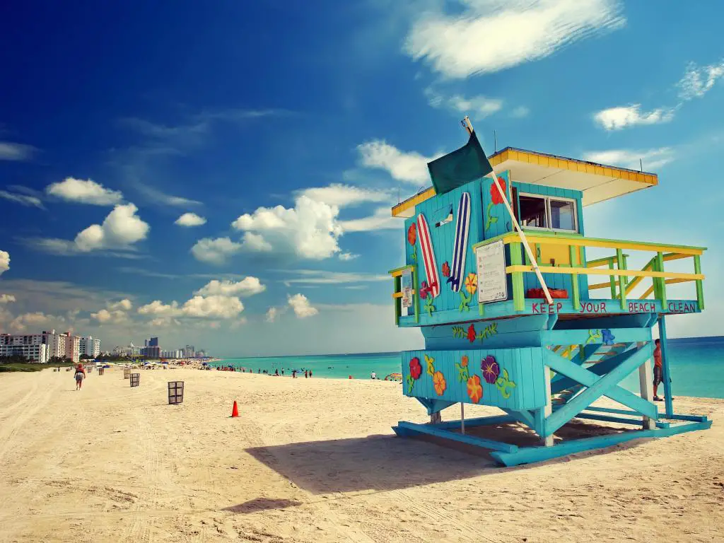 South Beach en Miami, Florida
