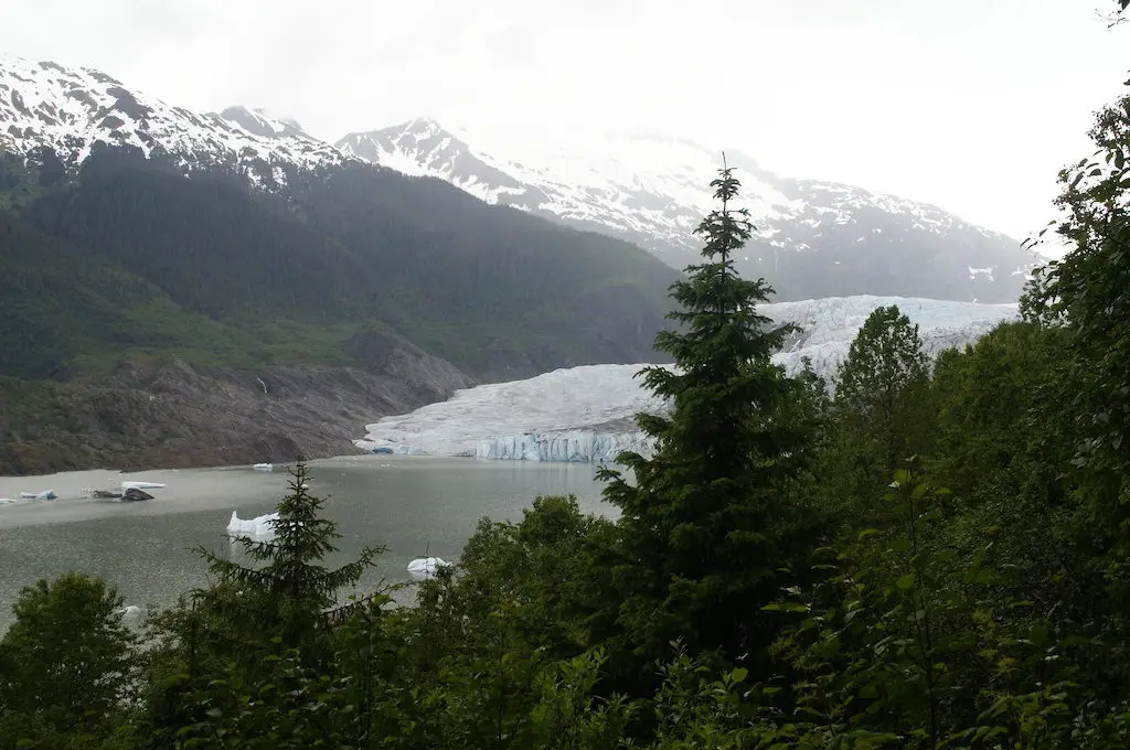 Vista desde el sendero East Glacier Loop.