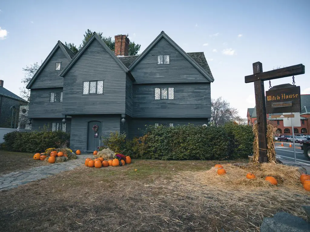 La Casa de la Bruja.  Salem, Massachusetts, Estados Unidos.