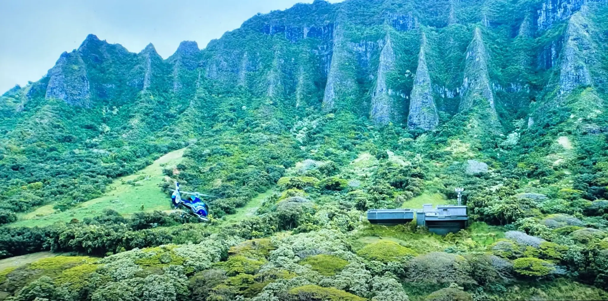 Rancho Kualoa, escenario de la película Jurassic World.