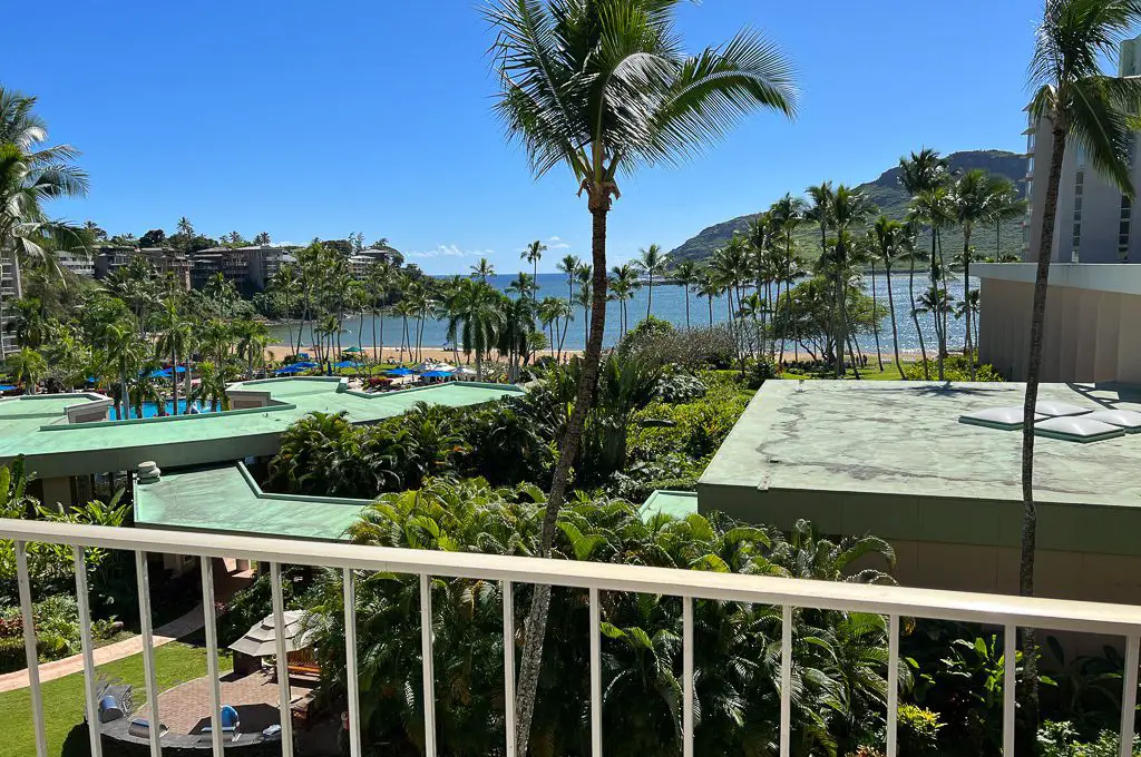 Estudio Marriott's Kauai Beach Club con vista al mar
