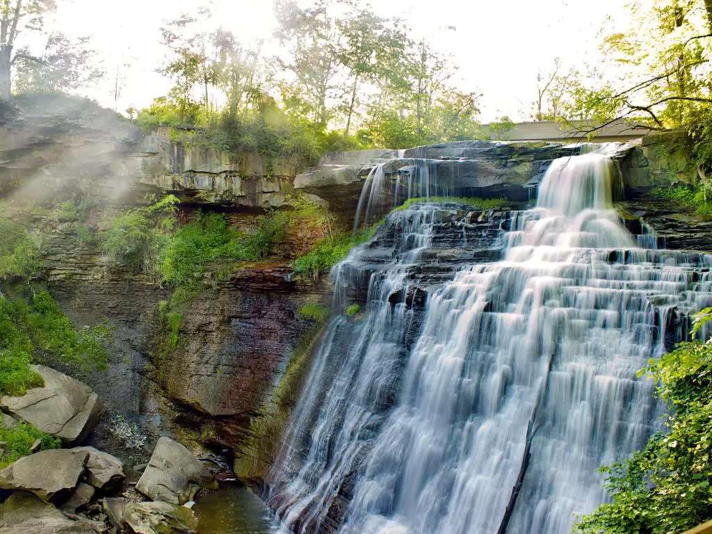 Brandywine Falls, Parque Nacional del Valle de Cuyahoga, Ohio