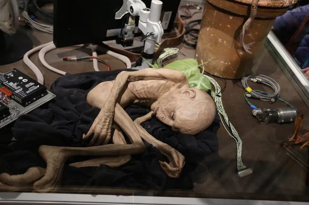 Voldemort criatura en Harry Potter Studio tour Londres