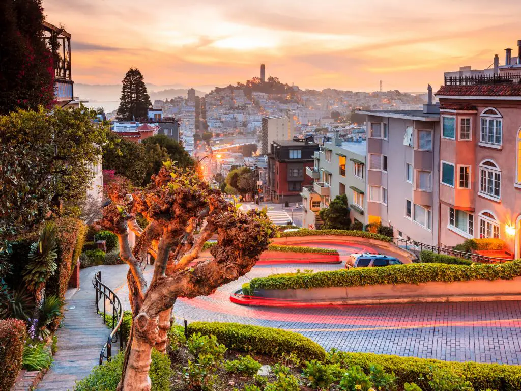 Lombard Street en San Francisco, California