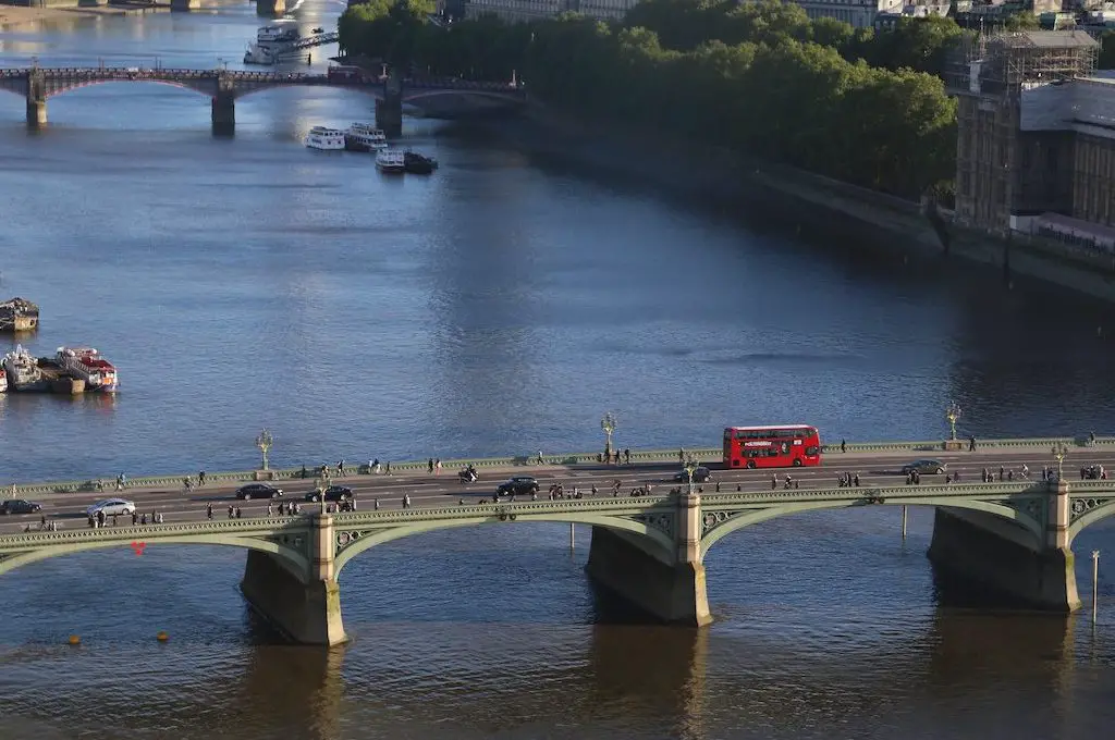 Vista del puente desde el London Eye