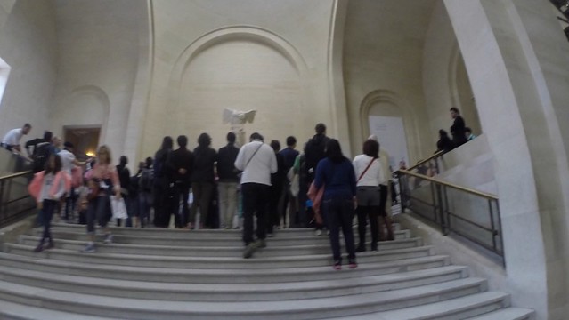 victoria alada en el Louvre