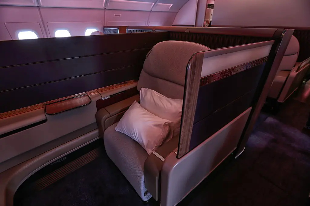 Qatar A380 suite de primera clase