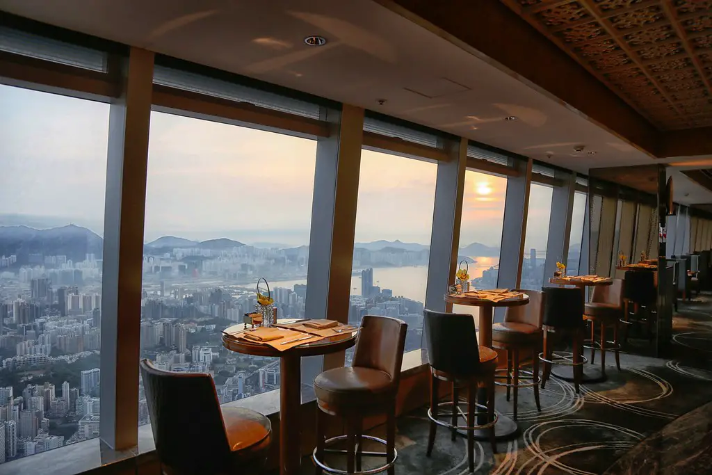 Salón Club 10 del Ritz-Carlton Hong Kong