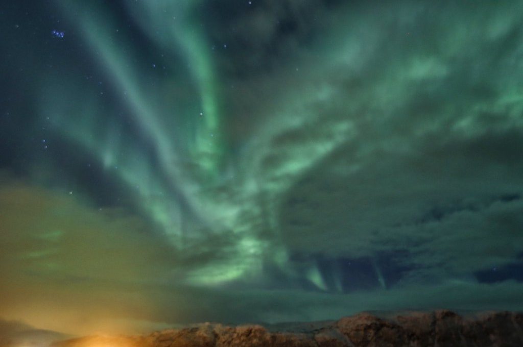 Tour de auroras boreales Tromso Noruega