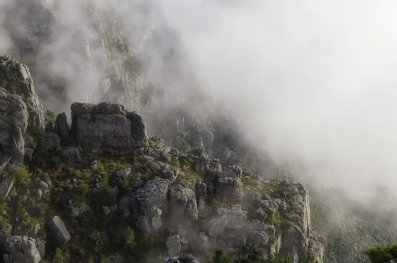 Montaña de la Mesa -- Ciudad del Cabo, Sudáfrica