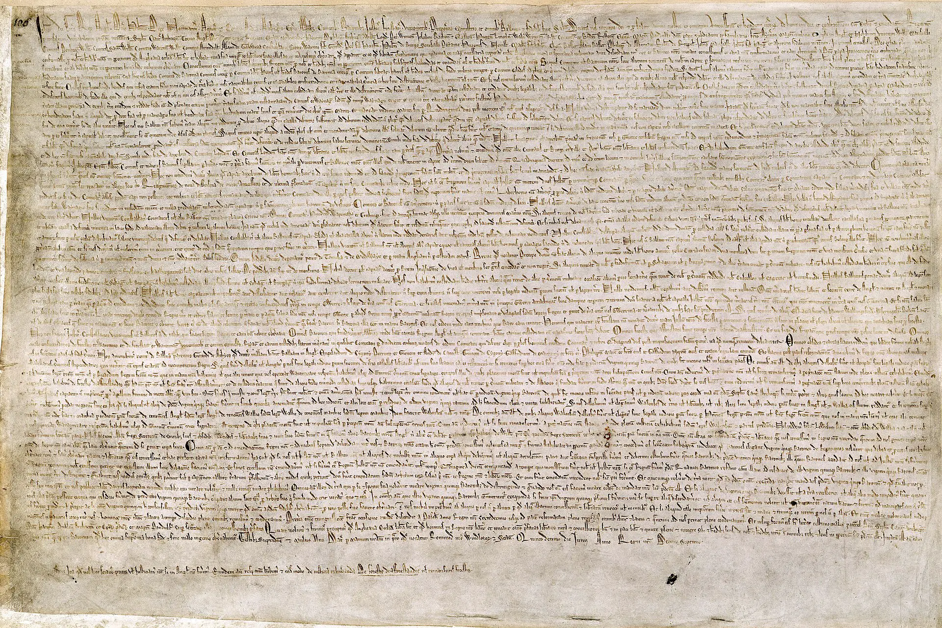 Carta Magna La Biblioteca Británica