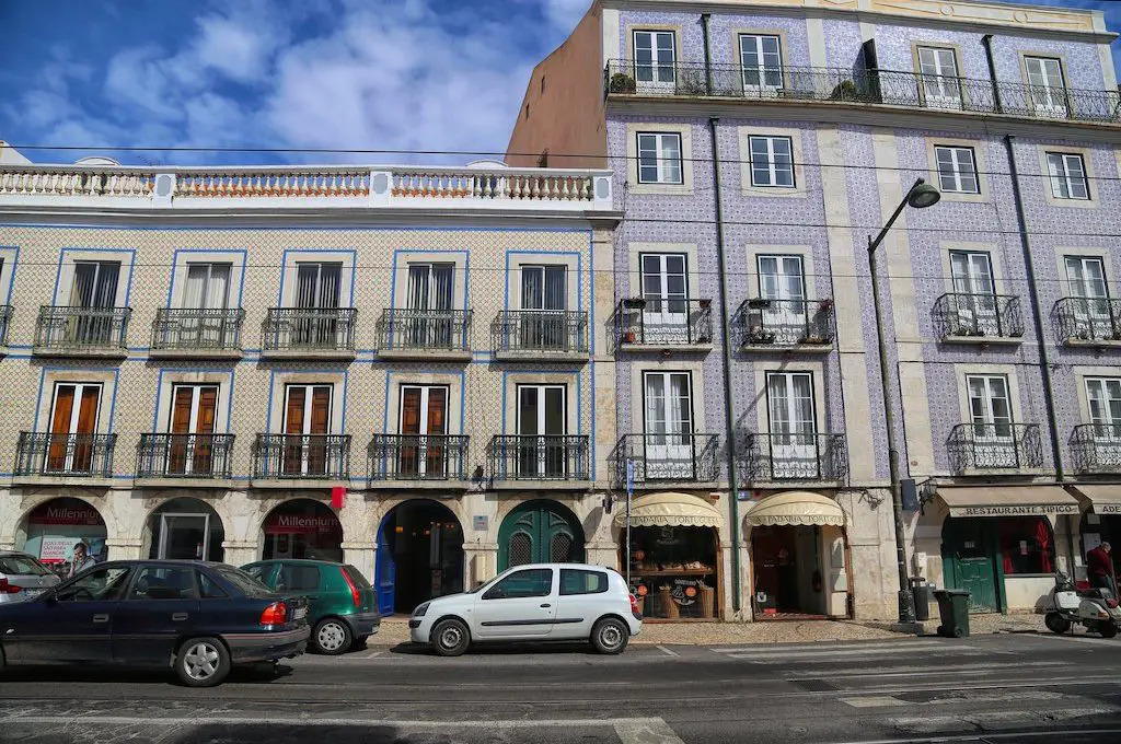 Edificios en Lisboa Portugal