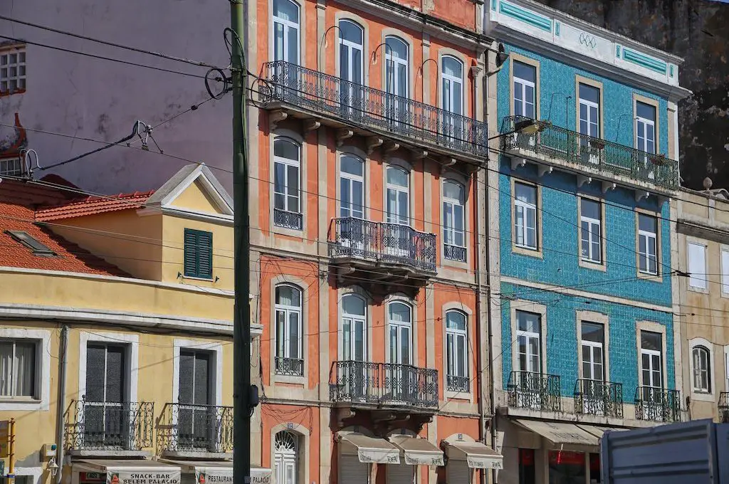Edificios en Lisboa Portugal