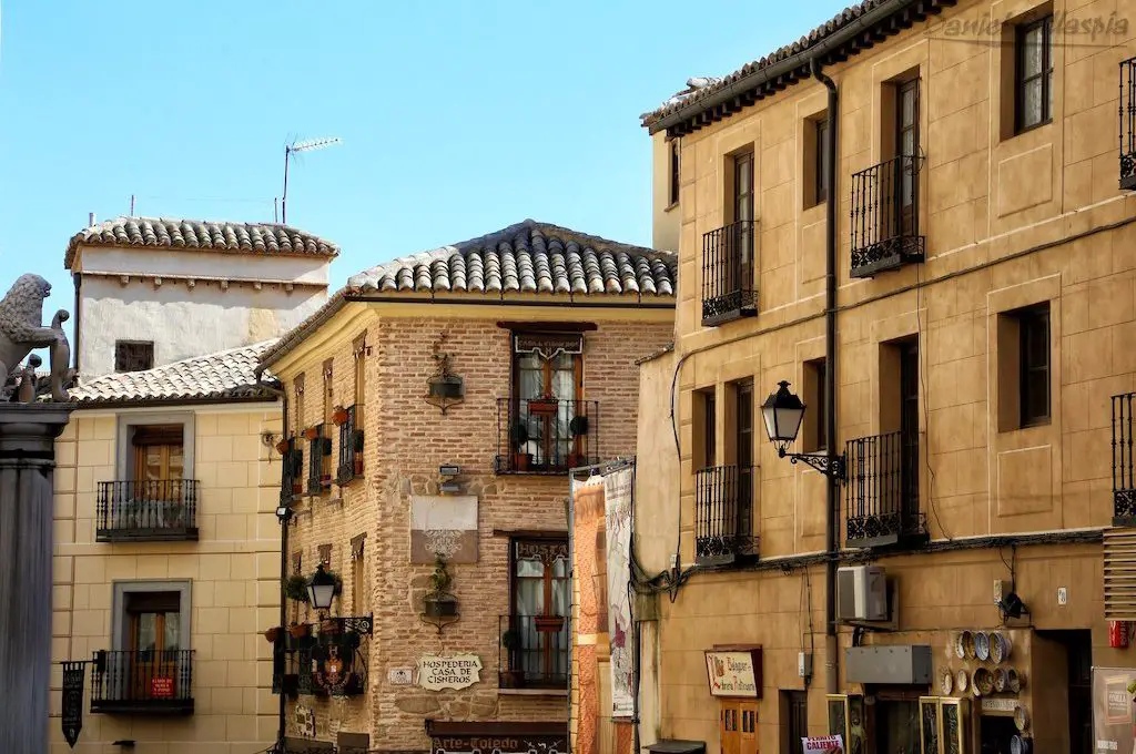 Edificios en Toledo España