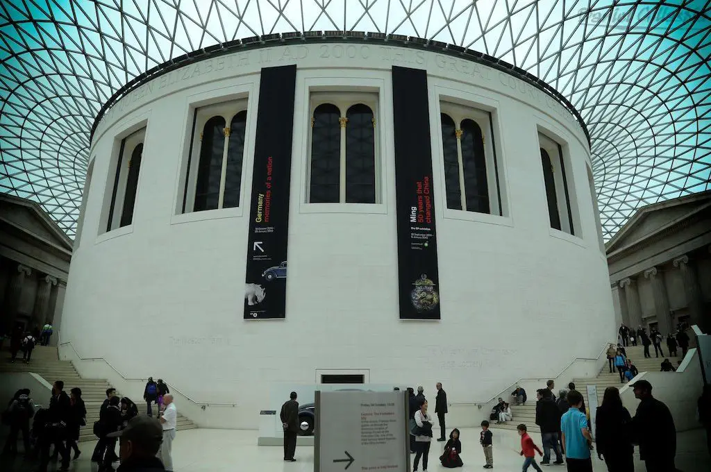 Vestíbulo del Museo Británico