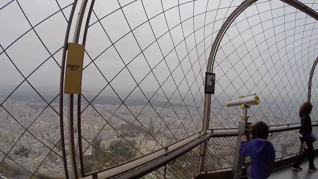 Parte superior de la torre Eiffel
