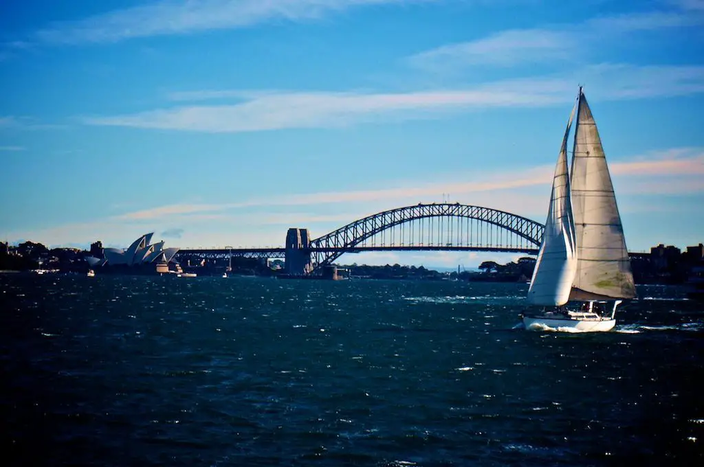 Puerto de veleros Sydney Australia