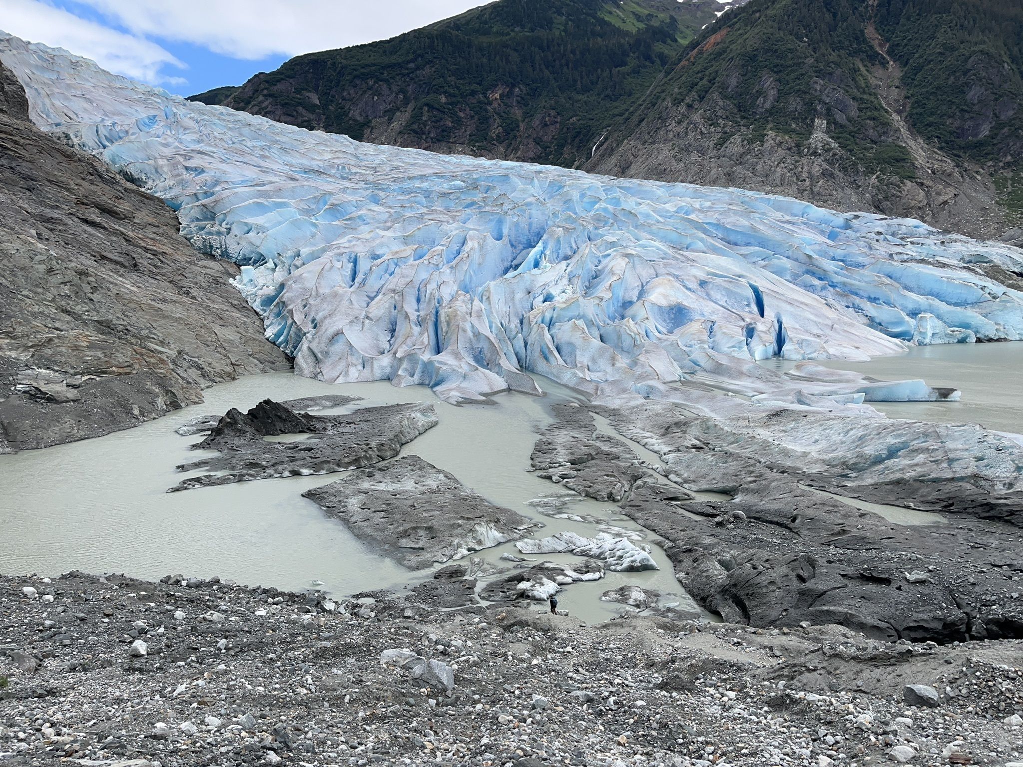 Vista del sendero West Glacier