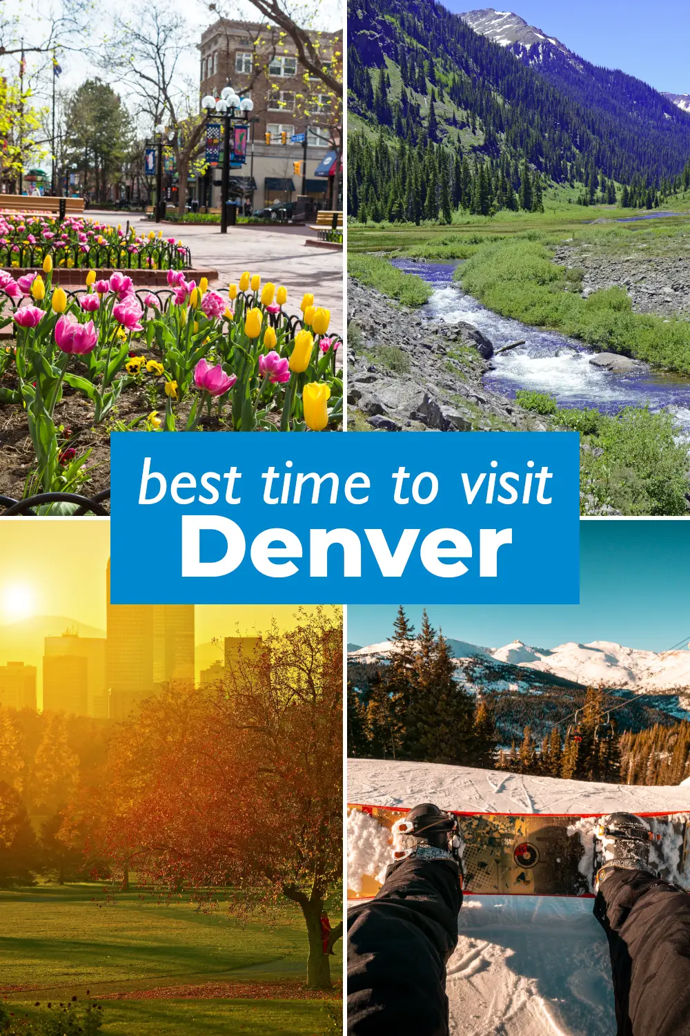 Mejor época para visitar Denver - guía mes a mes