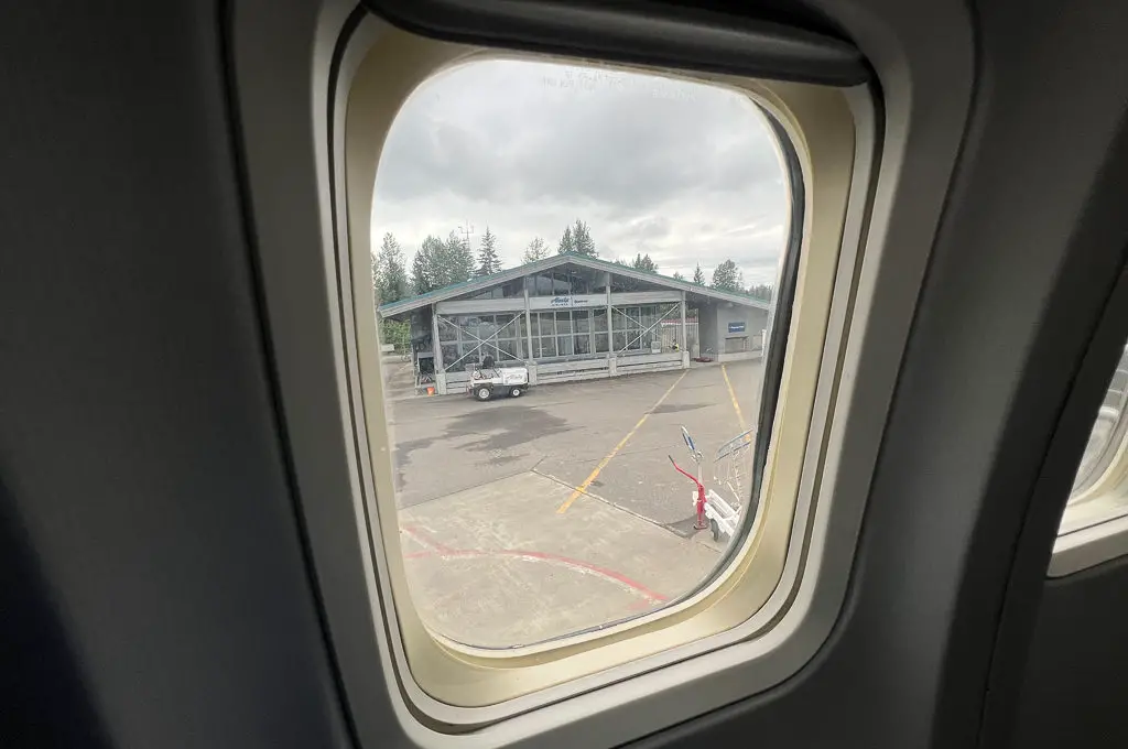 GST de la terminal de Alaska Airlines