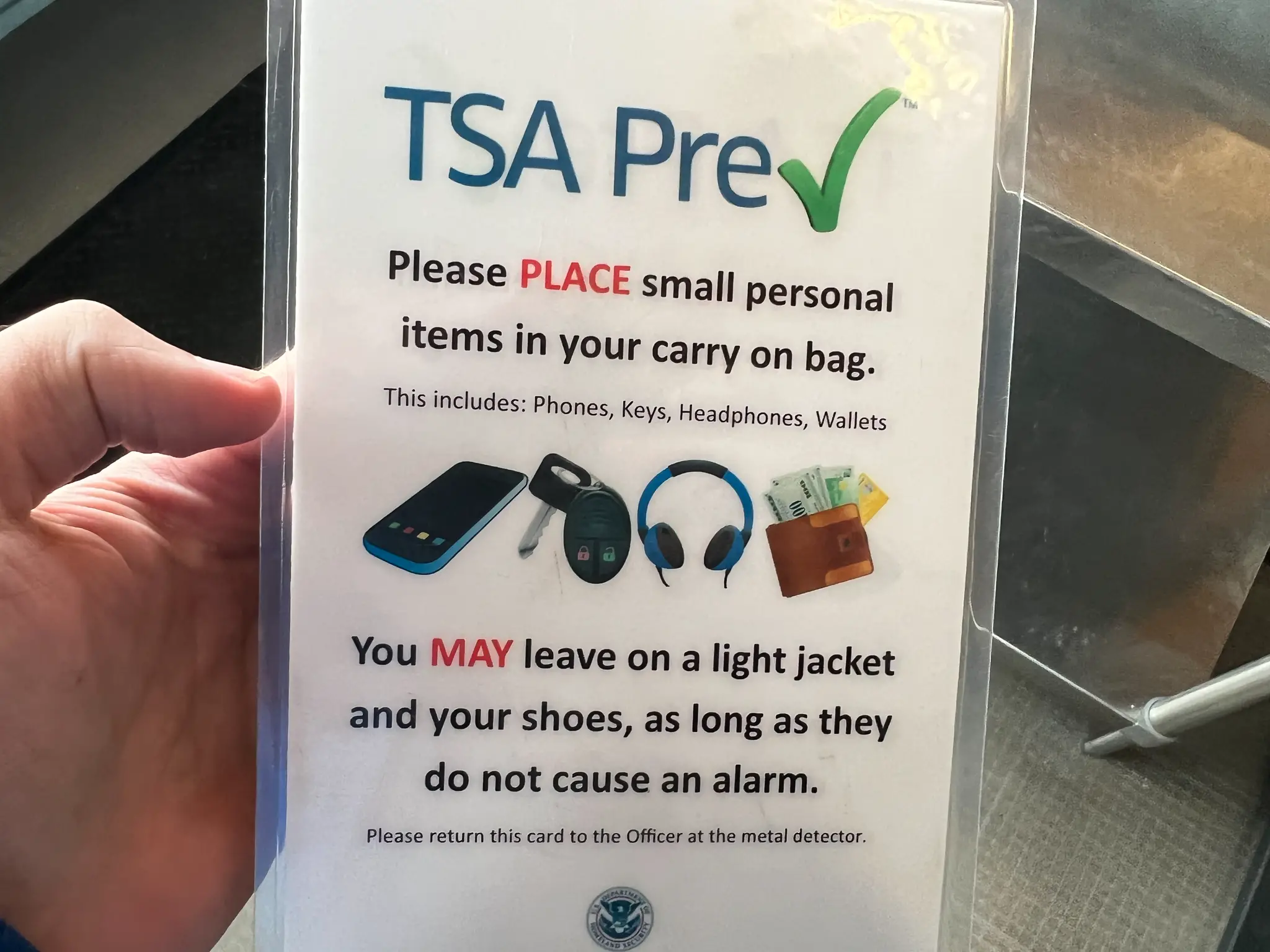 Tarjeta TSA Pre-Check Lite