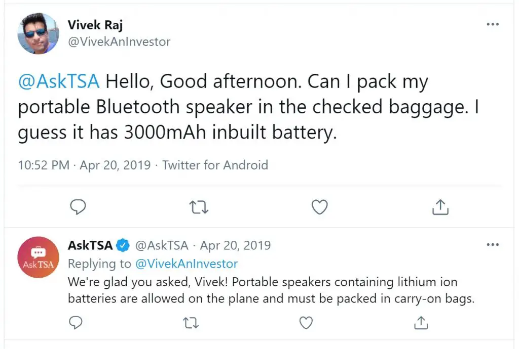 ¿Puedo llevar un altavoz Bluetooth en un avión?