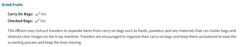 ¿Se puede llevar fruta en un avión?