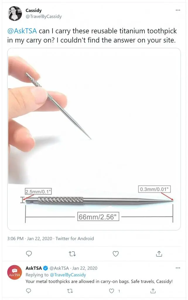¿Puedes llevar un cepillo de dientes eléctrico en un avión en tu equipaje de mano?