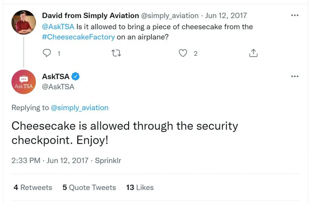 ¿Puedes llevar productos horneados como pasteles, pan, bagels o tartas en un avión? (Reglas de la TSA) ¿Puedes llevar productos horneados como pasteles, pan, bagels o tartas en un avión? (Reglas de la TSA)