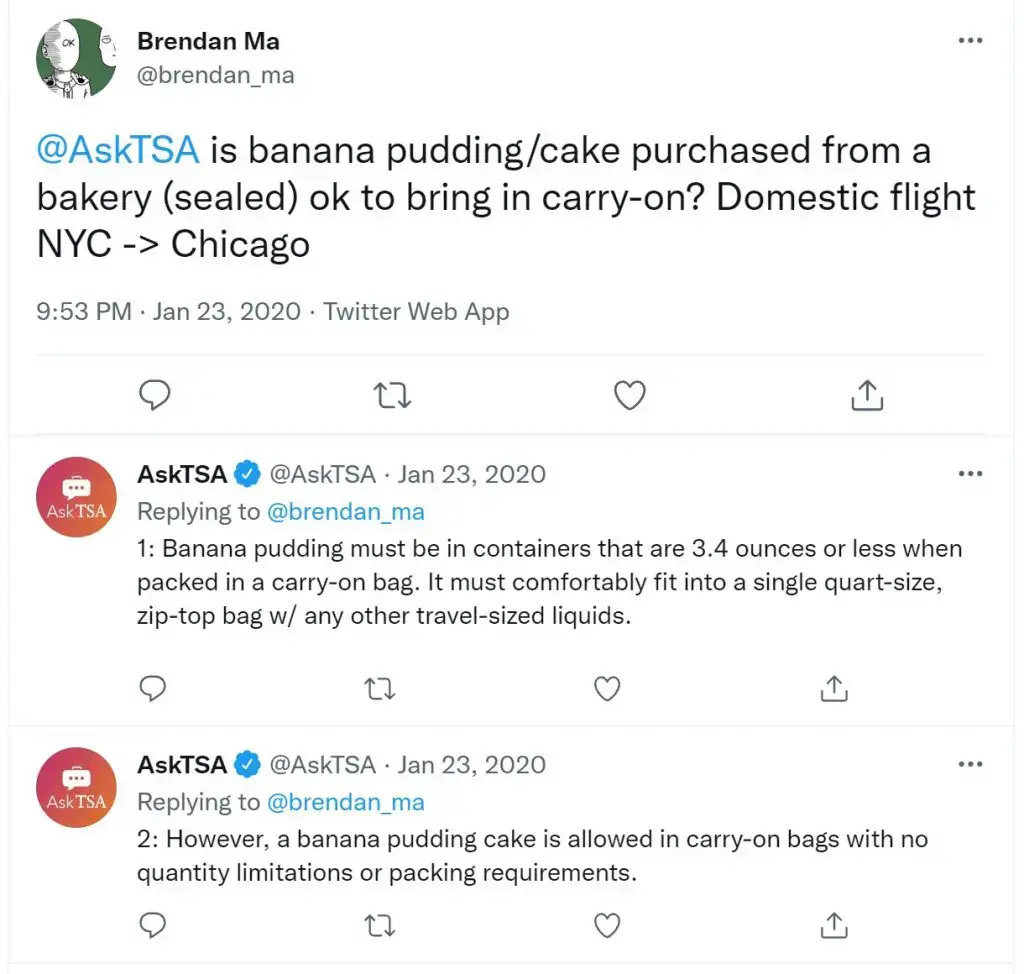 ¿Puedes llevar productos horneados como pasteles, pan, bagels o tartas en un avión? (Reglas de la TSA) ¿Puedes llevar productos horneados como pasteles, pan, bagels o tartas en un avión? (Reglas de la TSA)