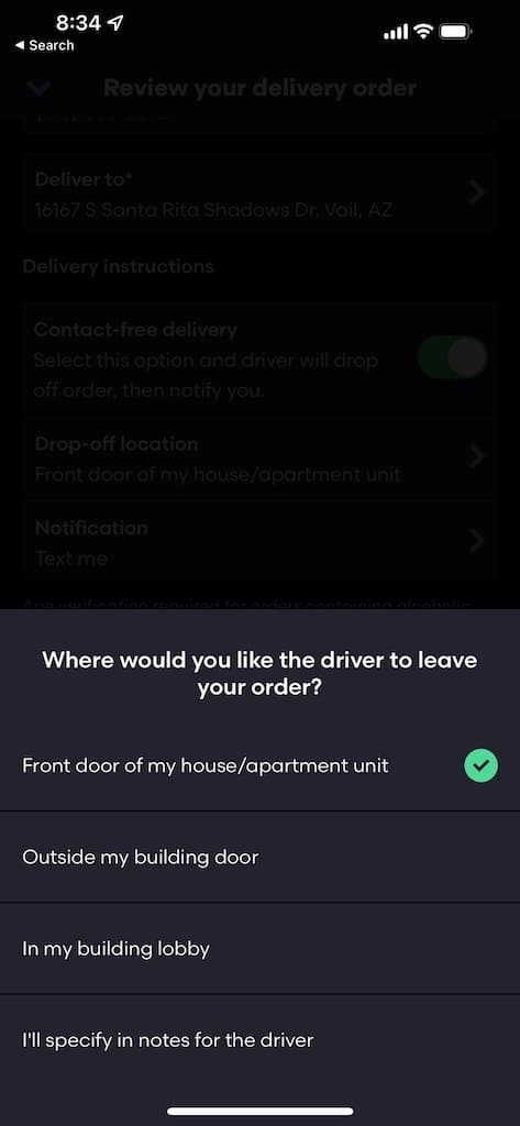 ¿Puede pedir DoorDash, UberEats o GrubHub cuando está en un hotel? [2022]