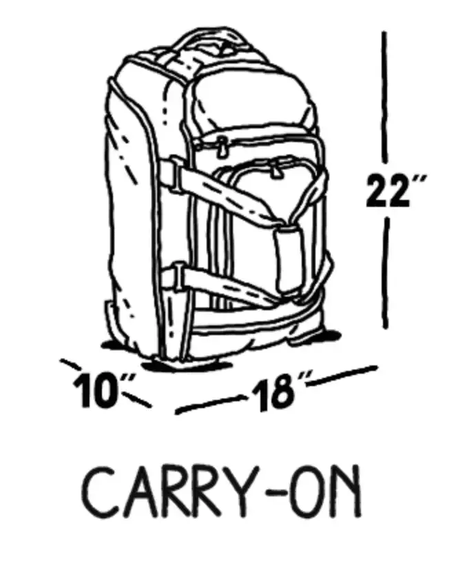 Guía de tarifas de equipaje de Spirit Airlines: (carry-on, facturado) [2022]