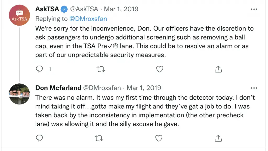 ¿Puedes usar un sombrero en un avión a través de la seguridad del aeropuerto? (Reglas de la TSA)