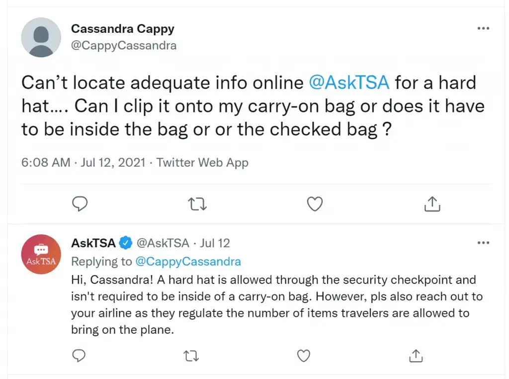 ¿Puedes usar un sombrero en un avión a través de la seguridad del aeropuerto? (Reglas de la TSA)