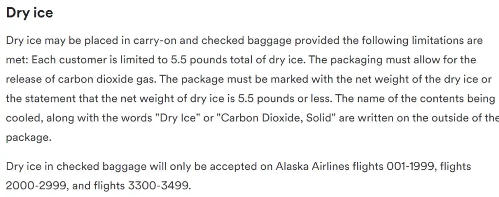 ¿Se puede llevar hielo seco en un avión?
