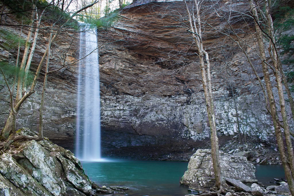 Las 20 mejores cascadas cerca de Chattanooga (fácilmente accesibles para todos)
