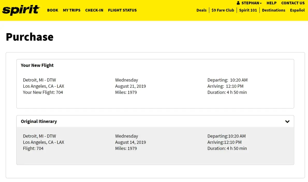 Guía de cambio y cancelación de vuelos de Spirit Airlines [2020]