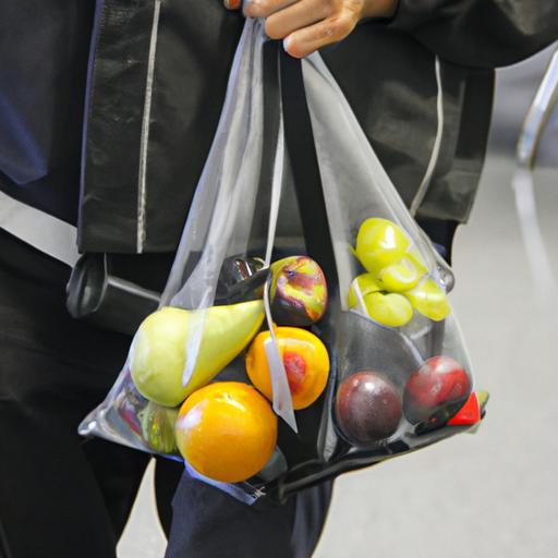 ¿Se puede llevar fruta en un avión?