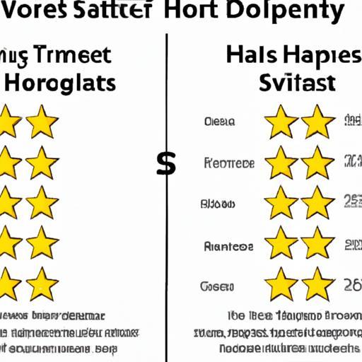 Explicación de las diferencias entre hoteles de 4 y 5 estrellas