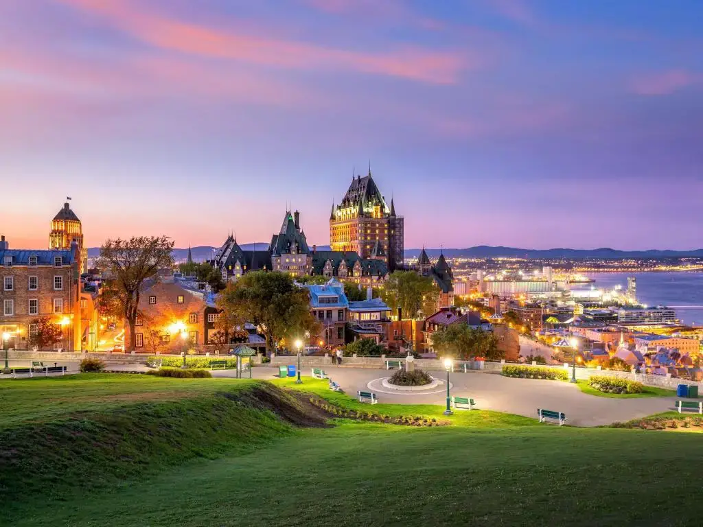Viaje por carretera de Montreal a la ciudad de Quebec