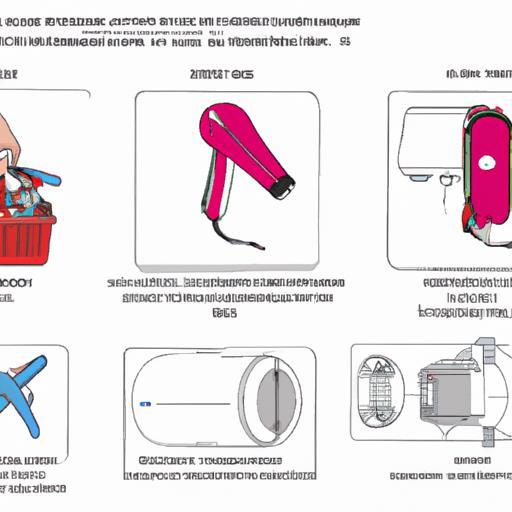 ¿Se puede llevar un secador de pelo en un avión?