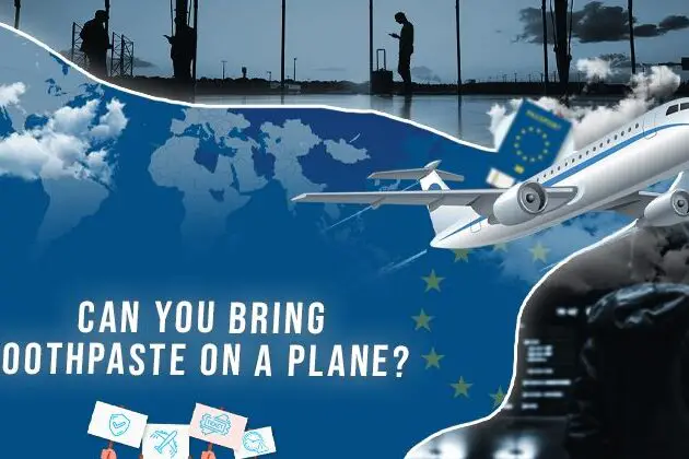 ¿Se puede llevar pasta de dientes en un avión?