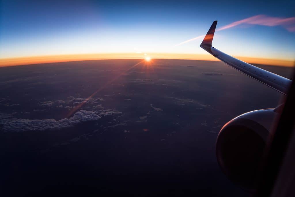 ¿Mejor asiento de avión? ¡Evite la turbulencia/el mareo por movimiento!